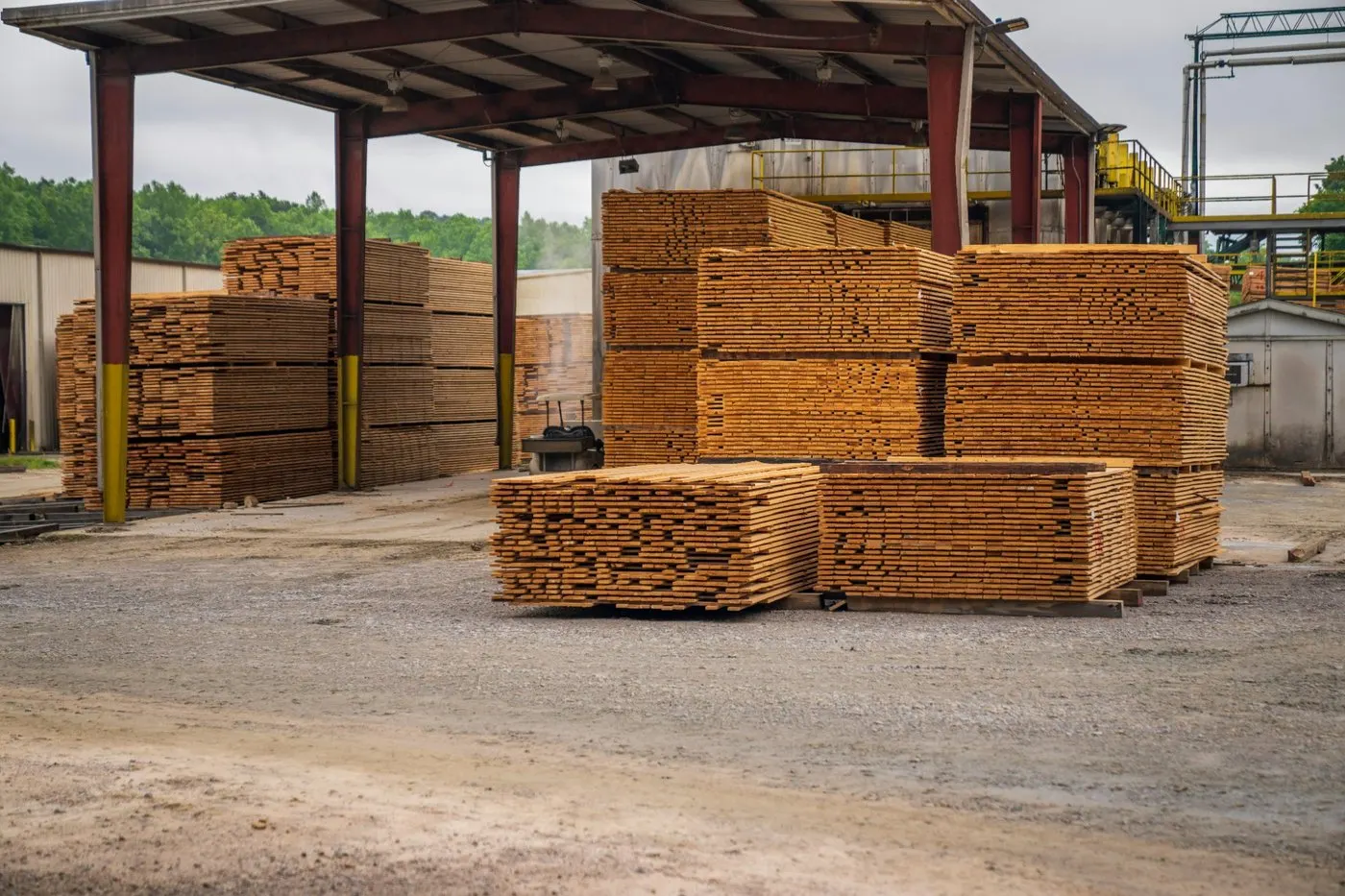 Industrial lumber mill - pallet wood source